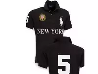 polo t-shirt man nom de la ville new york usa